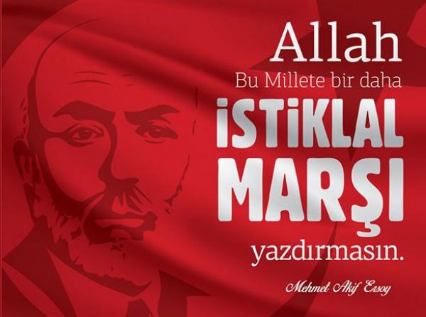12 Mart İstiklal Marşı´mızın Kabulünün 99. Yılını Kutlama ve Mehmet Akif ERSOY´u Anma Programı